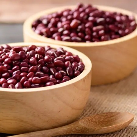 Haricots Azuki en automne